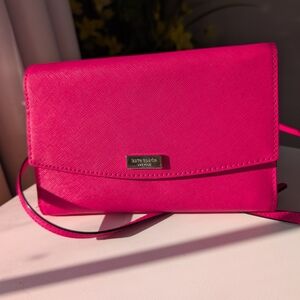 Kate Spade New York Lauren Way Winni Fuschia Crossbody Bag